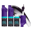 3x NYX Night Shade Wednesday Colour Adjusting Lip Oil 01 4.8ml