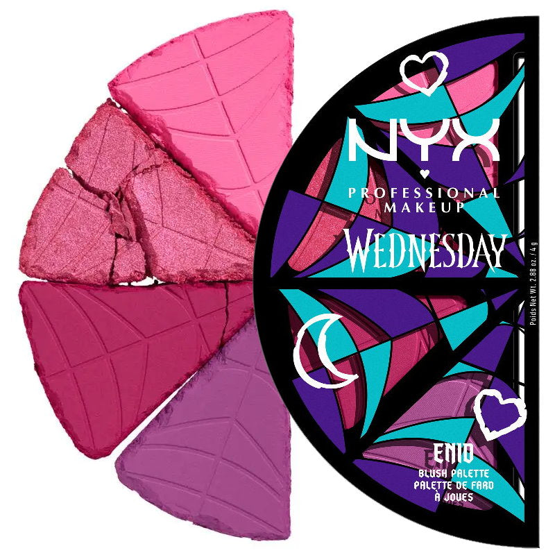 NYX Wednesday Stained Glass Blush Palette