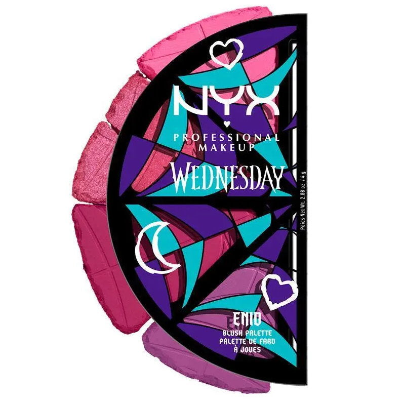 NYX Wednesday Stained Glass Blush Palette
