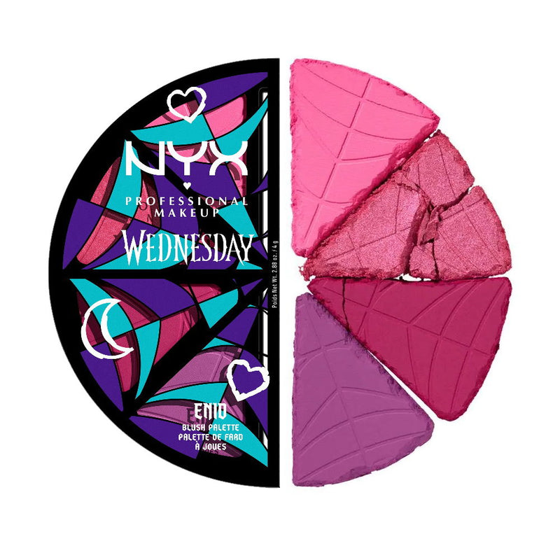 NYX Wednesday Stained Glass Blush Palette