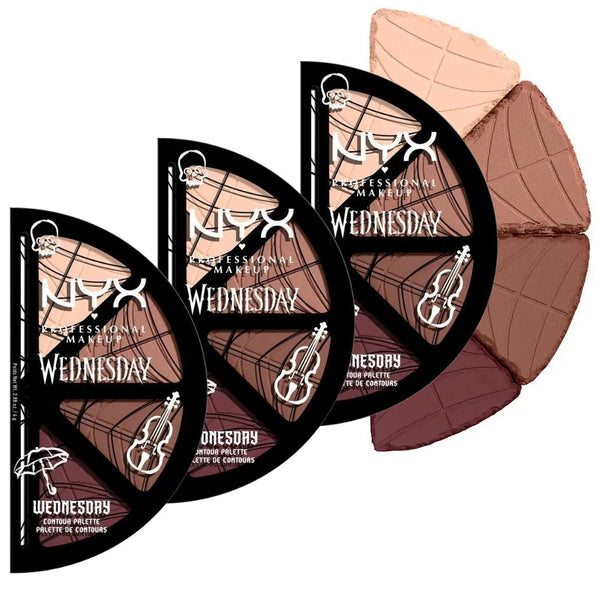 NYX Professional Makeup 'Wednesday' palette on a white background