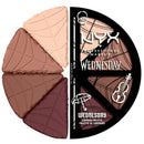 NYX 'Wednesday' contour palette with color swatches on a white background