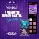 NYX Wednesday The Nevermore Academy Eyeshadow Palette