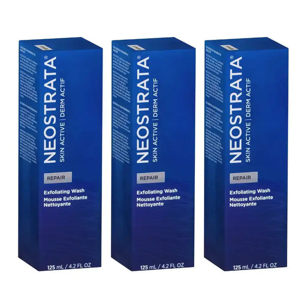 3 x NeoStrata Skin Active Repair Exfoliating Wash 125ml
