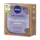 4x Nivea Face Cleansing Wonder Bar Sensitive Grape Seed Oil Fragrance Free 75g