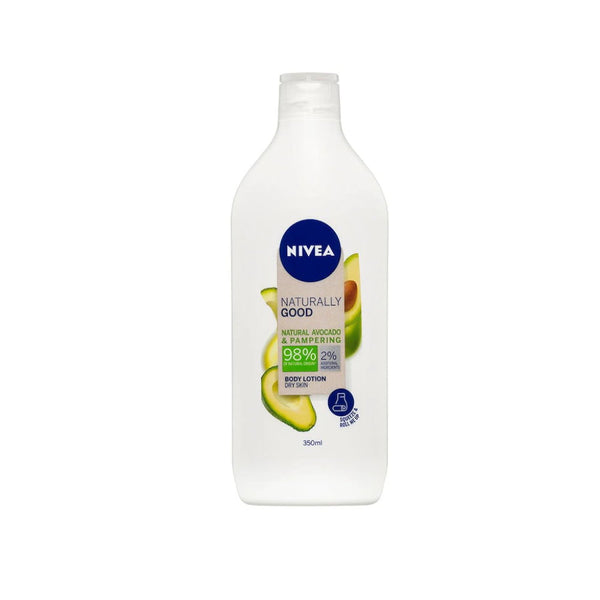 Nivea Naturally Good Body Lotion Dry Skin Organic Avocado & Hydration 350ml
