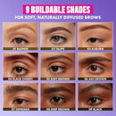 3x NYX Powder Louder Eyebrow Pencil 02 Taupe 1.15g