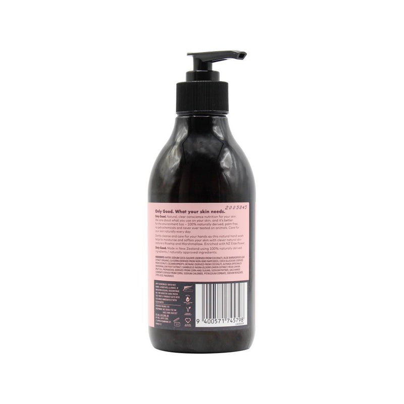 Only Good Soothe Natural Hand Wash Rosehip Marshmallow and Elderflower 300ml