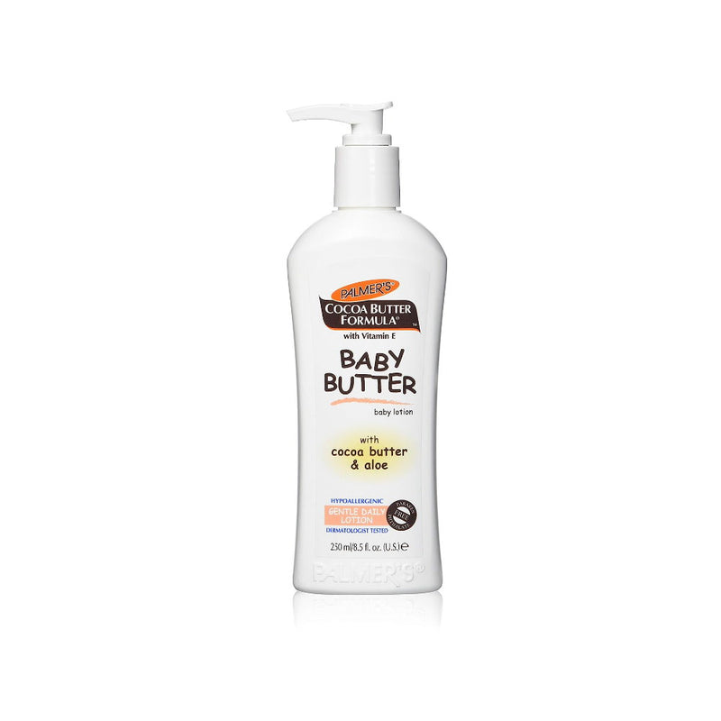 3 x Palmers Baby Butter Baby Lotion with Cocoa Butter and Aloe 250mL