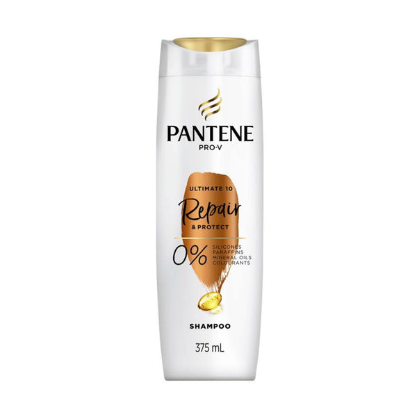 Pantene Ultimate 10 Repair and Protect Shampoo 375mL