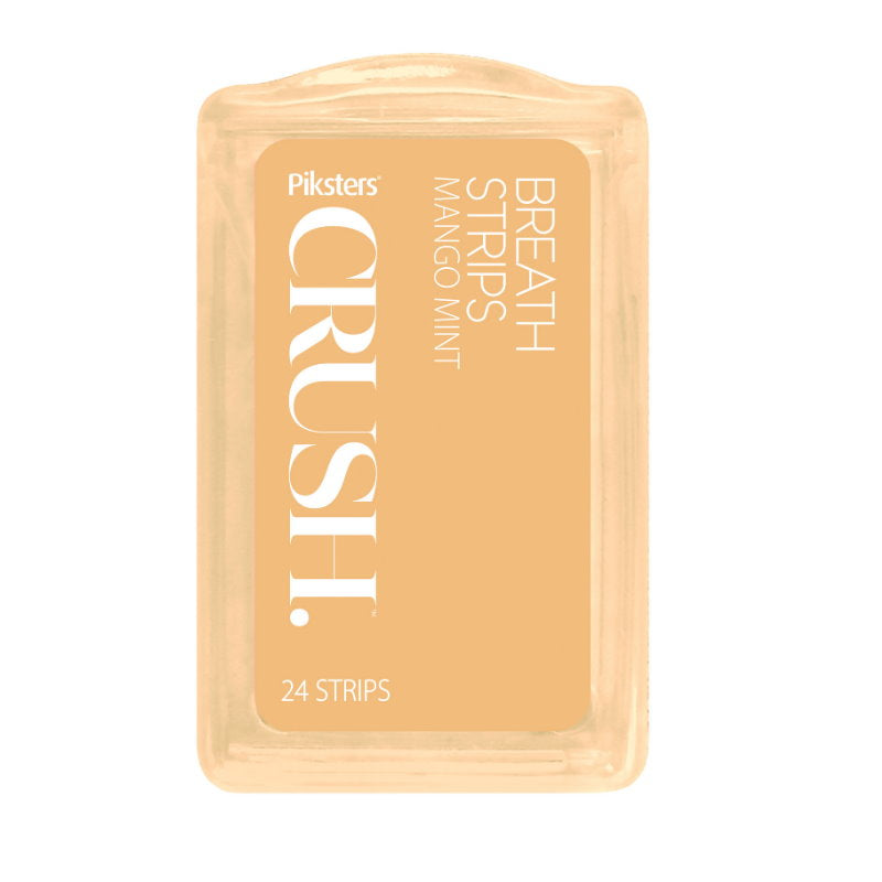3x Piksters Crush Breath Strips Sugar Free Mango Mint 72 Strips