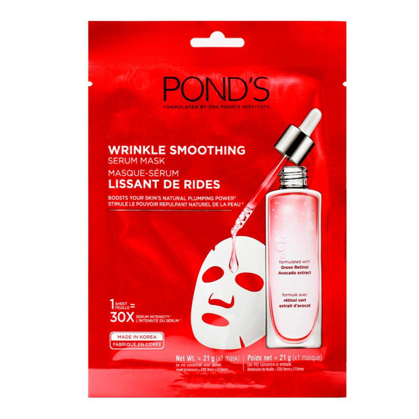 Ponds Wrinkle Smoothing Serum Mask 21g 1 Sheet Mask - EXP 28/04/2024