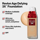 Revlon Age Defying 3X Foundation 35 Natural Beige