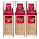 3x Revlon Age Defying 3X Foundation 40 Medium Beige