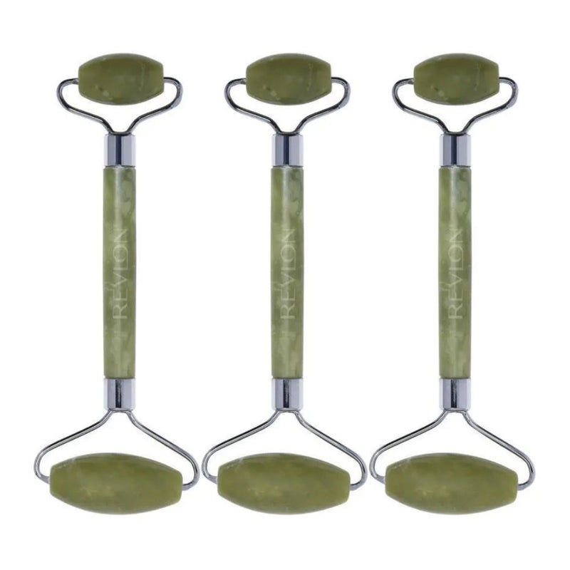 3x Revlon Facial Roller Jade Facial Roller Cool and De Puff