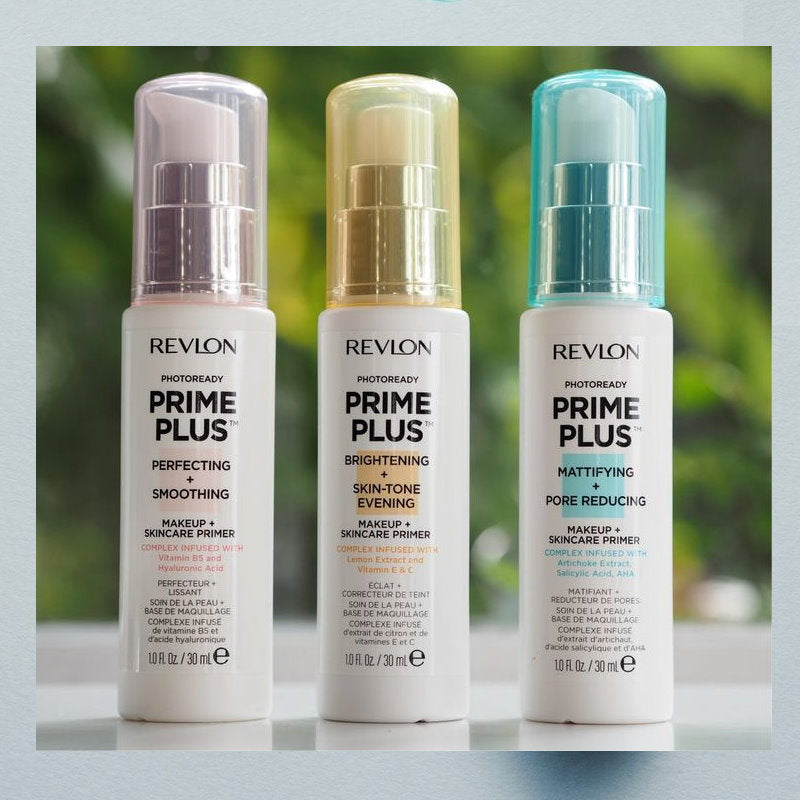 2x Revlon Photoready Prime Plus Mattifying and Pore Reducing Primer 30ml