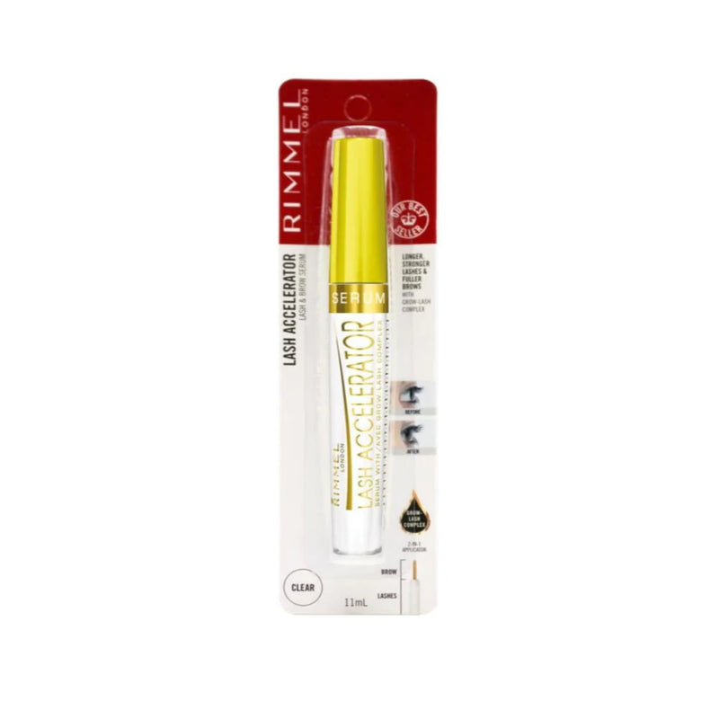 Shop Online - Rimmel Lash Accelerator Lash and Brow Serum Clear - Makeup Warehouse
