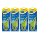 4x Scholl Gel Activ Sport Insole Womens Size 4.5 - 8.5