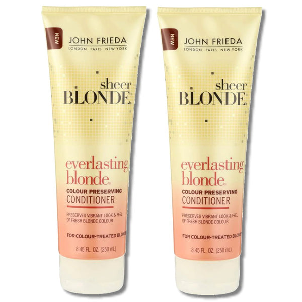 Buy Online John Frieda Sheer Blonde Everlasting Blonde Conditioner 250mL - Makeup Warehouse Australia 