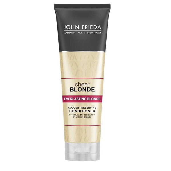 Buy Online John Frieda Sheer Blonde Everlasting Blonde Conditioner 250mL - Makeup Warehouse AustraliaBuy Online John Frieda Sheer Blonde Everlasting Blonde Conditioner - Makeup Warehouse Online