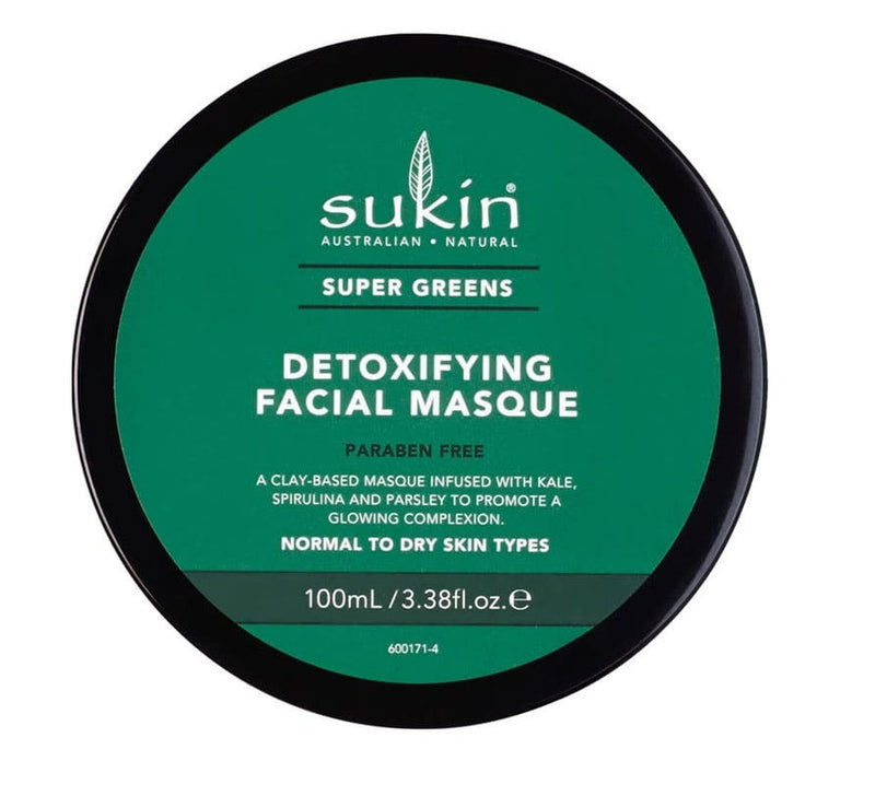 Sukin Super Greens Detoxifying Facial Masque 100mL