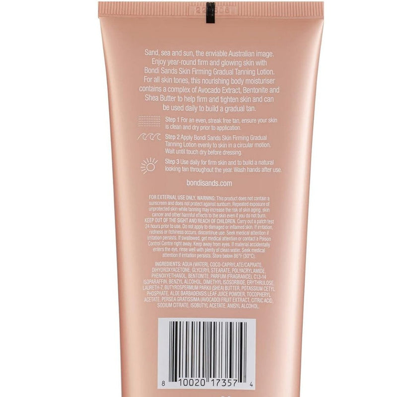 3x Bondi Sands Gradual Tanning Lotion Skin Firming 150mL