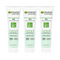3x Garnier Green Labs Pore Perfecting 3 in 1 Cleanse Exfoliate Mask Canna B 130ml