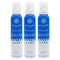 3x Water Less Dry Shampoo Foam for Thick or Curly Hair 150g