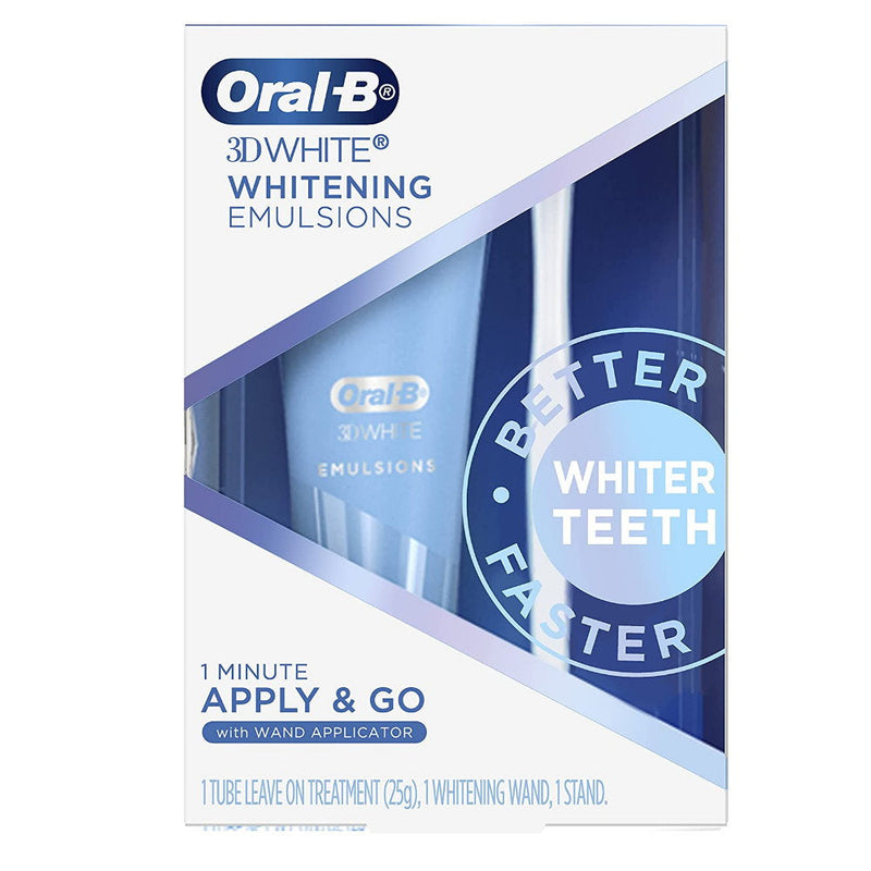 3 x Oral-B 3D White Whitening Emulsions Apply & Go