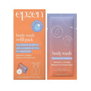 4x Epzen Body Wash Refill Pack Mandarin, Orange Blossom and Cedarwood 2 refills  2 x 20g sachets