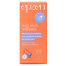 8x Epzen Body Wash Refill Pack Mandarin, Orange Blossom and Cedarwood 2 refills  2 x 20g sachets
