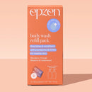 8x Epzen Body Wash Refill Pack Mandarin, Orange Blossom and Cedarwood 2 refills  2 x 20g sachets