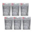 6x Go2 Dentagenie Floss Picks Silver Anti-Bac Mint 36pack