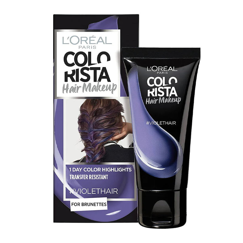 3x LOreal Colorista Hair Makeup 1-Day Colour Violet Hair / Purple