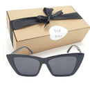 Gift Box - Rosy Lane Oversized Fashion Sunglasses Black