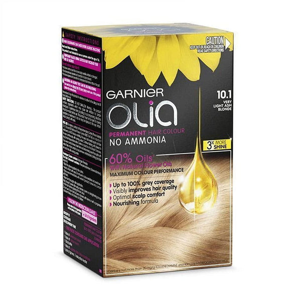 Garnier Olia Bold Permanent Hair Colour 10.1 Very Light Ash Blonde - Makeup Warehouse Australia