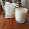 Rosy Gold Double Scented Candles Large Frosted Gloss - Vanilla Bean