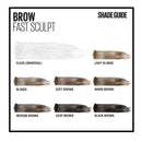 Maybelline Eye Brow Fast Sculpt Mascara Gel Blonde - carded