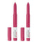 2x Maybelline SuperStay Ink Crayon Lip Crayon Lipstick - 35 Treat Yourself Pink