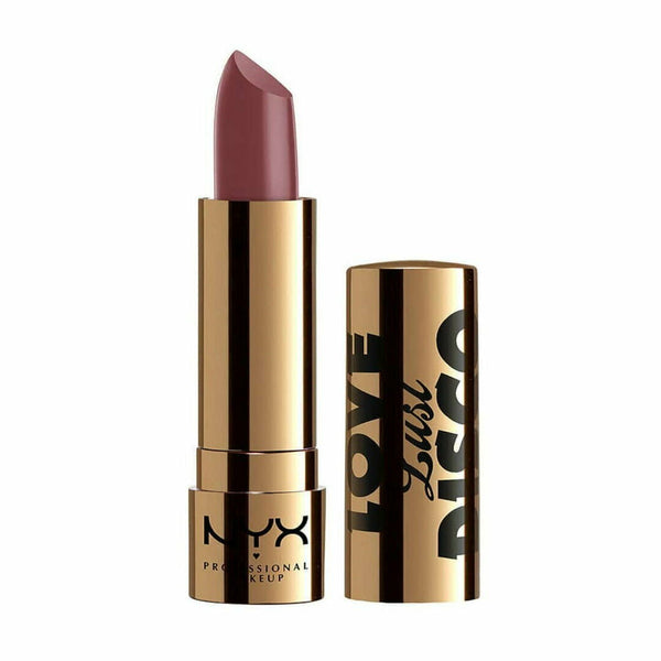 NYX MAKEUP Love Lust Disco Satin Cream Lipstick Romance Me - Makeup Warehouse Australia