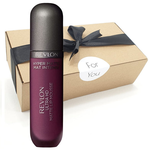 Gift Box - Revlon Ultra HD Matte Lip Lipstick 840 Desert Sand - Makeup Warehouse 