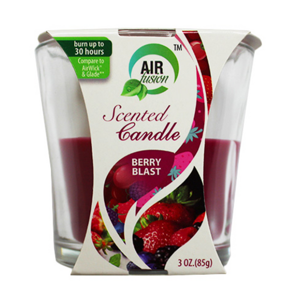 Air Fusion Scented Candle Berry Blast 85g