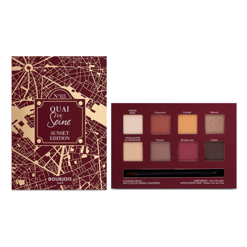 Gift Box - Bourjois 4 in 1 Eyeshadow Palette 03 Sunset Edition
