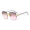 Rosy Lane Classic Vintage Square Sunglasses Grey Pink - Makeup Warehouse Australia