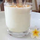 Rosy Gold Double Scented Candles XL Clear - Coconut Pineapple & Vanilla