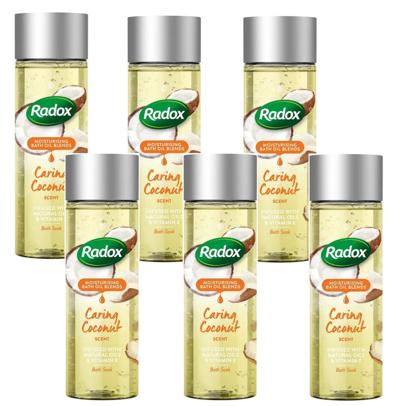 Buy Radox Caring Coconut Scent Bath Oil Moisturising Bathing Soak 200mL Makeup Warehouse Australia