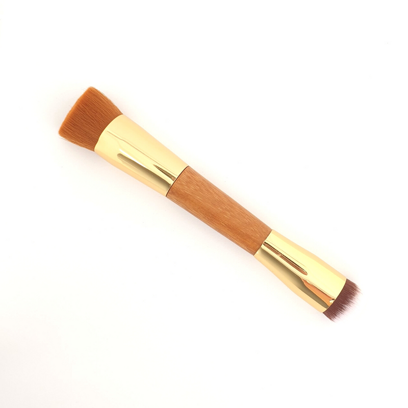 Angled Foundation Brush and Contour Blend Brush - Makeup Cosmetic Tools
