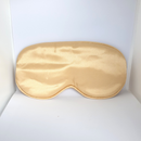 Buy Silk Satin Eye Sleep Mask Gold with Pouch - Makeup Warehouse Australia