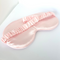 Shop Online - Silk Satin Eye Sleep Mask Light Pink with Pouch - Makeup Warehouse Australia