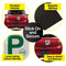 Buy Now 2pk Magnetic Car Plates Green P Plate - Makeup Warehouse Australia 